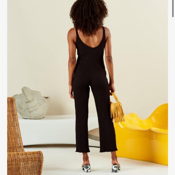 Simon Miller Malo Rib-Knit Jumpsuit S - Picture 3 of 7
